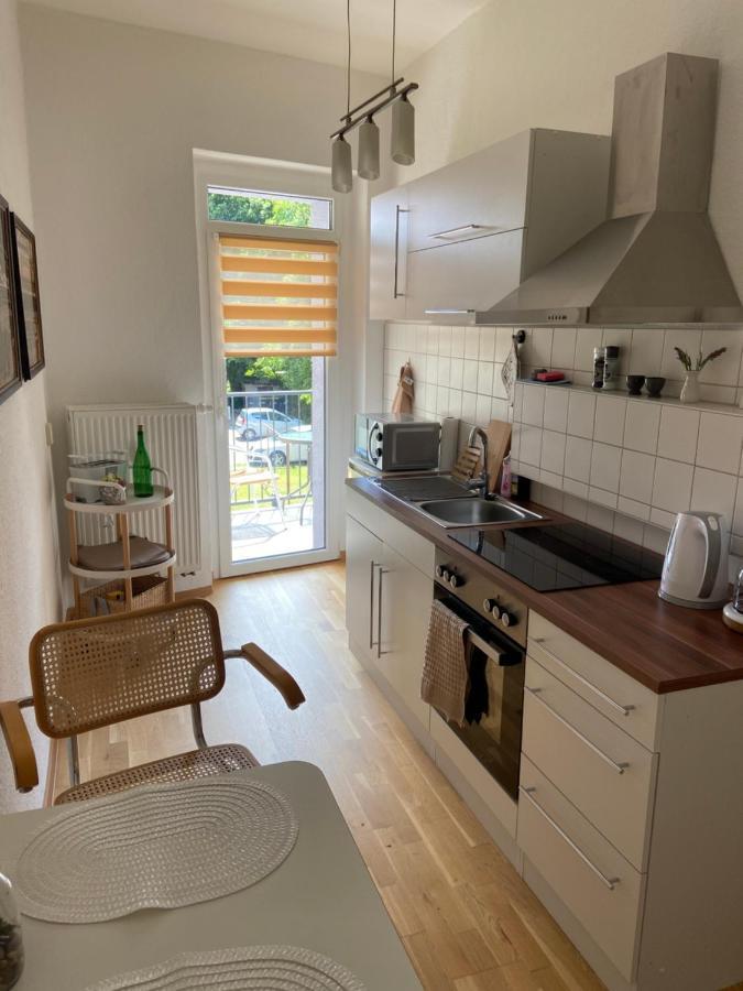 Schöne Ferienwohnung mit kostenlosem Parkplatz Cottbus Exterior foto
